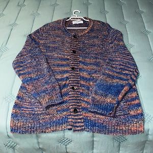 Corridor NYC
Men's Space Dye Cardigan Cotton Crewneck